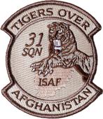 31 Sqn - ISAF - patch, Envoi, Armée de l'air, Emblème ou Badge