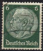 Duitsland 1932-1933 - Yvert 445 - Maarschalk Hindenburg (ST), Timbres & Monnaies, Timbres | Europe | Allemagne, Affranchi, Envoi