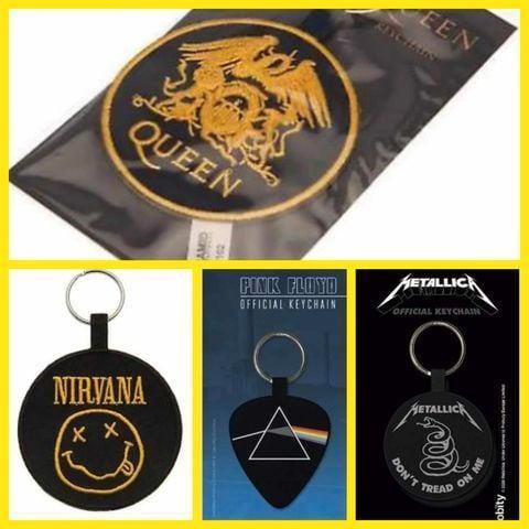 Porte-clés Nirvana The Stones Bob Marley de Queen Metallica, Collections, Porte-clés, Neuf, Marque, Enlèvement ou Envoi