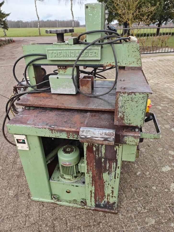 Metaalzaag Trenjeager 400-110, Doe-het-zelf en Bouw, Gereedschap | Zaagmachines, Gebruikt, Afkortzaag, 1200 watt of meer, 70 mm of meer