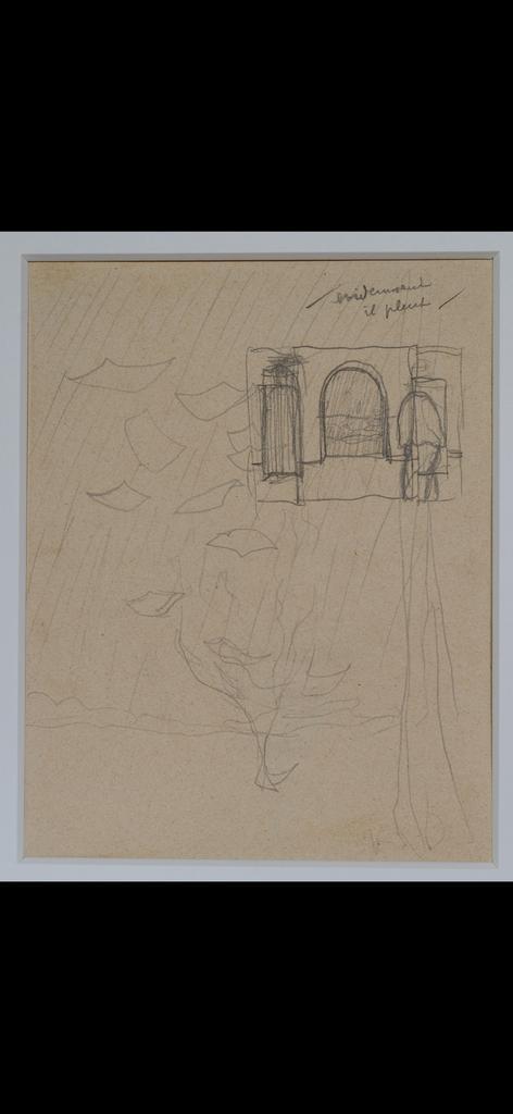 René Magritte dubbelzijdig tekening met certificaat, Antiek en Kunst, Kunst | Tekeningen en Fotografie, Ophalen of Verzenden