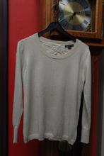 Goudbeige trui met kant Lange mouwen DIE JIJ LEUK VINDT ALS, Kleding | Dames, Maat 38/40 (M), Beige, MILLENIUM, Ophalen of Verzenden