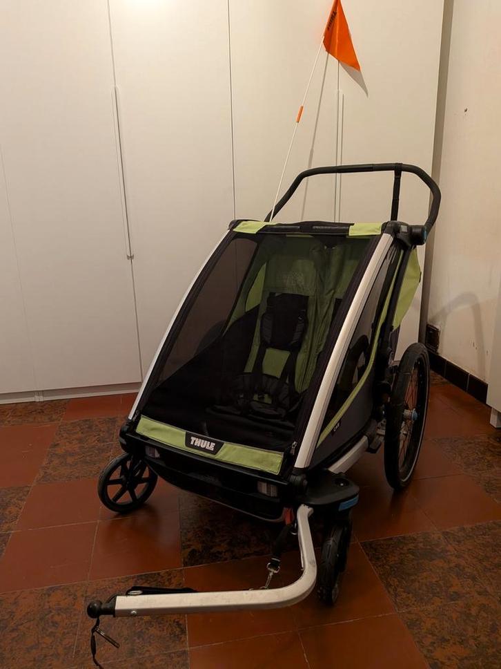 Fietskar Thule Cab2, Fietsen en Brommers, Fietsaccessoires | Aanhangwagens en Karren, Gebruikt, Ophalen
