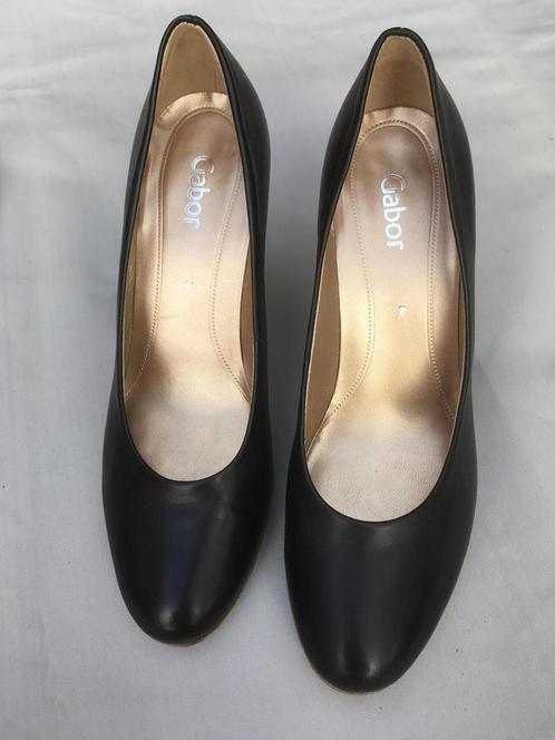 Escarpin Gabor P40,5, Kleding | Dames, Schoenen, Zo goed als nieuw, Pumps, Zwart, Ophalen