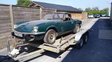 Triumph spitfire in onderdelen beschikbaar voor biedingen