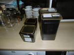 2+2 boîtes de rangement neuves dans un emballage IKEA, noir/, Maison & Meubles, Enlèvement ou Envoi, Neuf