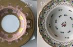 3 Coalport England soepborden, ca. 1820 - 1900 / ref. 35, Ophalen of Verzenden, Zo goed als nieuw, Porselein, Bord of Schaal