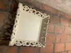 decoratieve plateau wit hout, Huis en Inrichting, Ophalen of Verzenden, Zo goed als nieuw, Hout