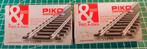 2xNouveaux connecteurs de rail Piko 55290 Track H0 24 pièces, Neuf, Enlèvement ou Envoi, Rails, Piko