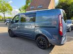 Ford Transit Custom 2.0 TDCi L1H1 Limited Multi S/S (EU6.2), Auto's, Ford, Gebruikt, 4 cilinders, Blauw, Leder