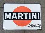 Assiette Martini en émail des années 1960, Collections, Marques & Objets publicitaires, Utilisé, Enlèvement ou Envoi