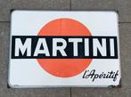 Martini emaille bord jaren 60, Gebruikt, Ophalen of Verzenden