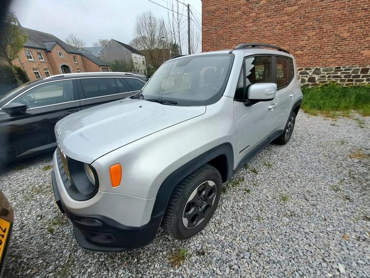 Jeep Renegate 1e eigenaar, Auto's, Jeep, Bedrijf, Te koop, Renegade, Benzine, SUV of Terreinwagen, 5 deurs, Handgeschakeld, Zilver of Grijs