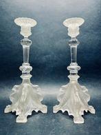 Antieke kandelaars Val saint Lambert 1910-20, Antiek en Kunst, Antiek | Glaswerk en Kristal, Ophalen