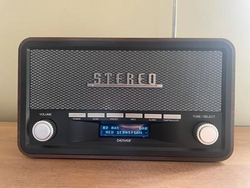 Denver fm/DAB+ radio met Bluetooth, Audio, Tv en Foto, Radio's, Zo goed als nieuw, Radio, Ophalen of Verzenden