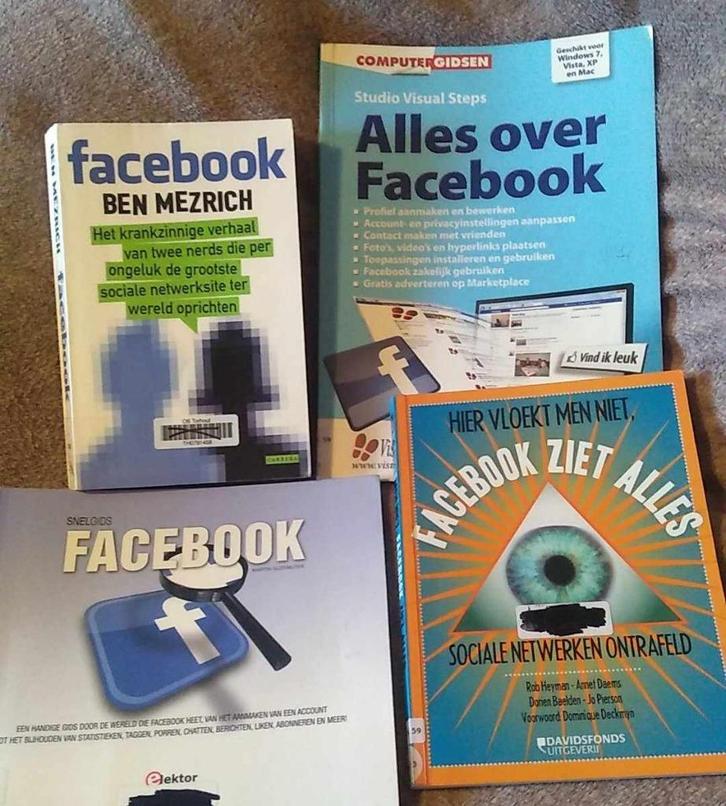 boeken over facebook, Livres, Informatique & Ordinateur, Enlèvement ou Envoi