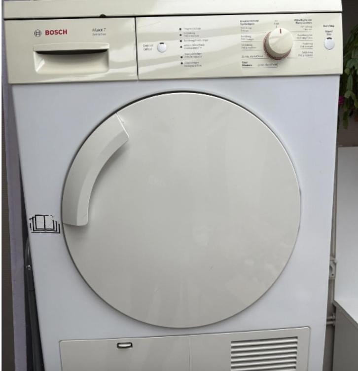 Droogkast Bosch Maxx 7 Sensitive, Elektronische apparatuur, Droogkasten, Gebruikt, Condens, Voorlader, 6 tot 8 kg, Ophalen