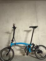 Brompton H6L Black Edition Blue Lagoon 6 versnellingen, Fietsen en Brommers, Fietsen | Vouwfietsen, Ophalen, Brompton, 14 tot 16 inch