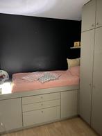 Volledige set slaapkamermeubilair, Huis en Inrichting, Slaapkamer | Complete slaapkamers, Ophalen, Gebruikt, Eenpersoons, Modern
