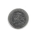 Burundi, 5 Francs 2014, Bycanistes bucinator., Timbres & Monnaies, Monnaies | Afrique, Enlèvement ou Envoi, Burundi, Monnaie en vrac