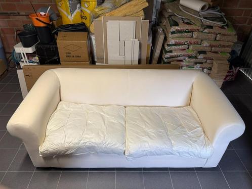 Gratis zetel IKEA EKTORP, Huis en Inrichting, Zetels | Zetels, Gebruikt, Rechte bank, Tweepersoons, 200 tot 250 cm, 100 tot 125 cm