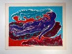 Alfred Klinkan, zeefdruk, orpheus, Antiek en Kunst, Kunst | Litho's en Zeefdrukken, Ophalen of Verzenden