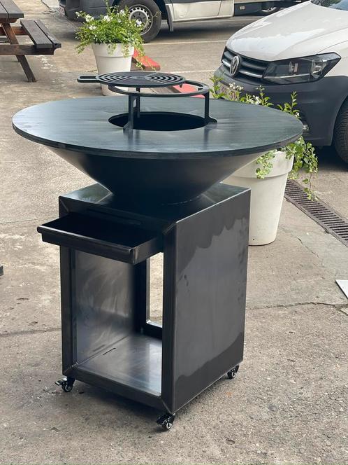 Barbecue Brasero Plancha, Jardin & Terrasse, Barbecues au charbon de bois, Comme neuf