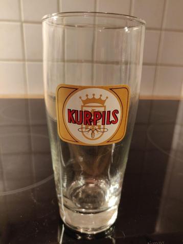 Vintage glas Kur-Pils Maelfait Kuurne beschikbaar voor biedingen