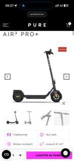 Trottinette pure peu utilsie avec encore 1 an de garantie, Fietsen en Brommers, Steps, Ophalen, Gebruikt