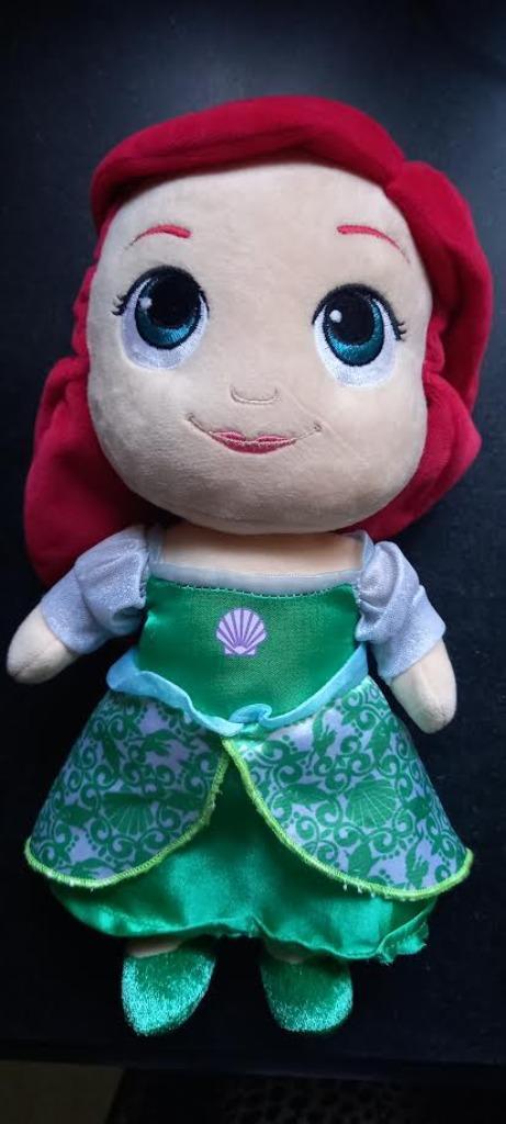 Knuffel princes Ariel, Collections, Disney, Comme neuf, Peluche, Pocahontas ou Petite Sirène, Enlèvement ou Envoi