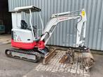 Takeuchi TB23R minigraver mini excavator bagger 2,5 ton, Zakelijke goederen, Machines en Bouw | Kranen en Graafmachines, Graafmachine