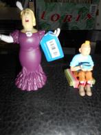 Tintin + Castafiore en PVC, Collections, Enlèvement ou Envoi, Tintin