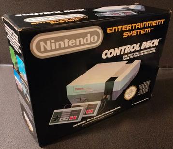 NES Control Deck boxed + Super Mario Bros 1, 2 & 3