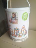 100 houten blokken, Kinderen en Baby's, Ophalen of Verzenden, Nieuw