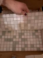 Glas mozaïek merk alberello 18 vellen vellen 2 x 2cm, Enlèvement