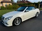 Mercedes E 220 Cdi Cabrio, Auto's, Mercedes-Benz, Zwart, Leder, Bedrijf, Metaalkleur