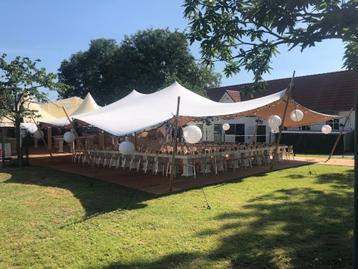 Stretchtent Feesttent Partytent 15 x 20mtr  beschikbaar voor biedingen