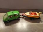 Auto met boot playmobil, Ophalen, Gebruikt, Complete set