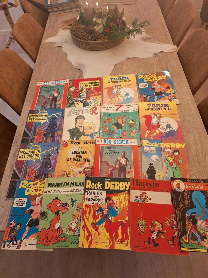 Lot van 17 strips favorietenreeks/collectie jong europa, Boeken, Tijdschriften en Kranten, Ophalen of Verzenden