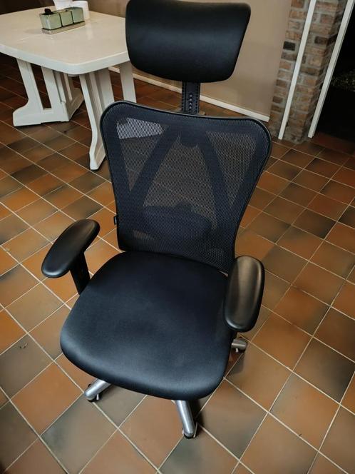 Bureaustoel Lifegoods, Huis en Inrichting, Bureaustoelen, Zo goed als nieuw, Bureaustoel, Zwart, Ophalen