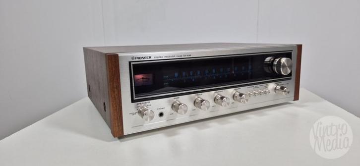Pioneer SX-434 Versterker | Receiver | Stereo | Phono, Audio, Tv en Foto, Stereoketens, Refurbished, Tuner of Radio, Pioneer, Losse componenten