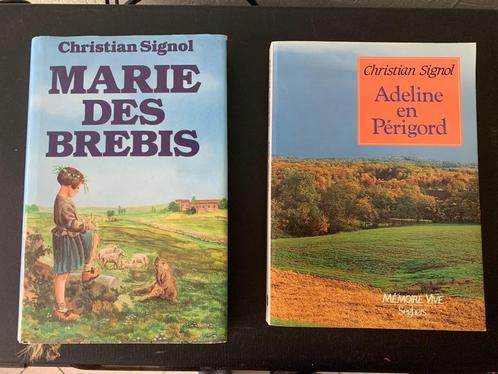 2 romans de Christian Signol, Boeken, Romans, Gelezen, Ophalen of Verzenden