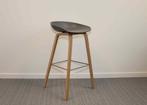 HAY About a stool AAS 32 - zithoogte 75 cm - eik / clay, Ophalen, 60 tot 90 cm, Nieuw, 1 kruk