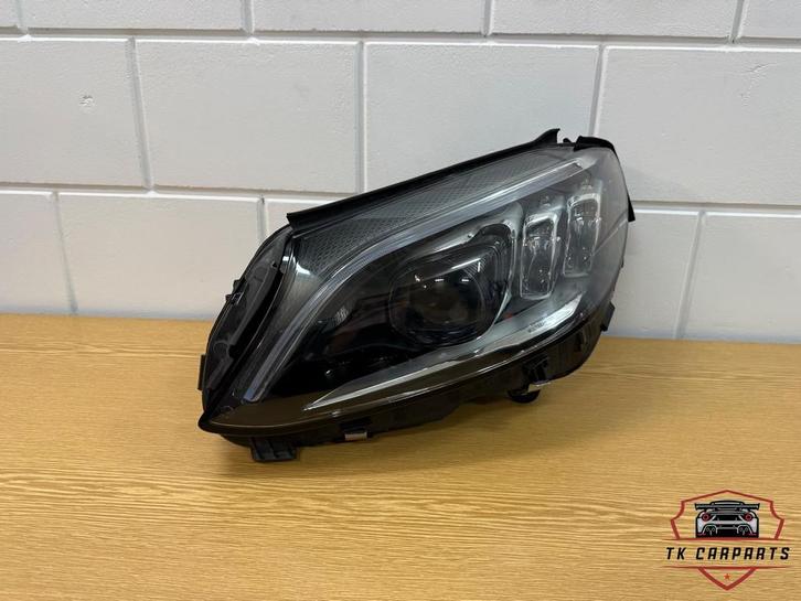 Mercedes C klasse w205 multibeam led koplamp a2059061506, Auto-onderdelen, Verlichting, Mercedes-Benz, Gebruikt