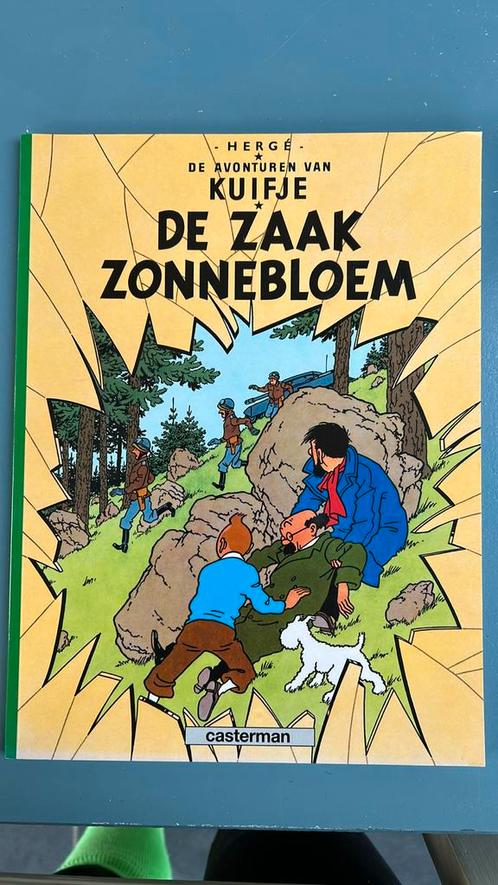 Hergé - 17 de zaak zonnebloem, Boeken, Stripverhalen, Zo goed als nieuw, Ophalen of Verzenden