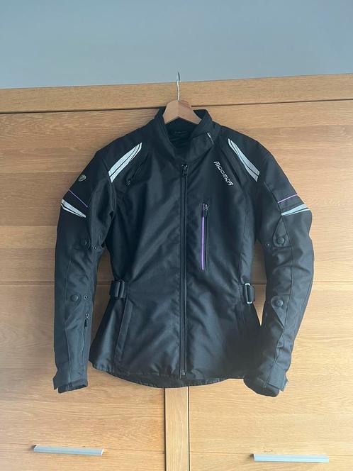 Motorjas MODEKA Violetta Zwart-roze (dames), Motoren, Kleding | Motorkleding, Jas | textiel, Dames, Tweedehands, Ophalen