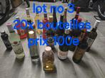 3x lot de bouteilles d alcool neuf, Enlèvement