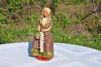 santon marchande d'ail, Collections, Statues & Figurines, Enlèvement ou Envoi, Utilisé, Humain