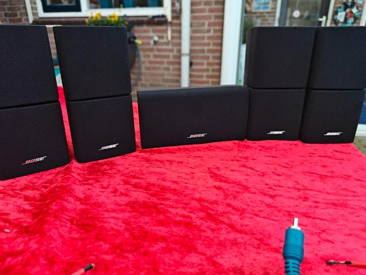 Bose Dual Luidsprekers 5x met ophang beugels en kabels, Audio, Tv en Foto, Professionele apparaten, Ophalen of Verzenden
