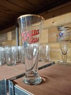 Oud email bierglas welta pils, Verzamelen, Ophalen of Verzenden